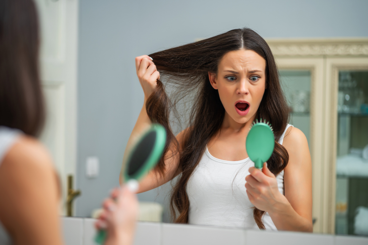 primi segnali di perdita dei capelli