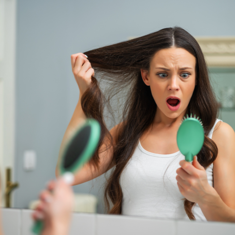 primi segnali di perdita dei capelli